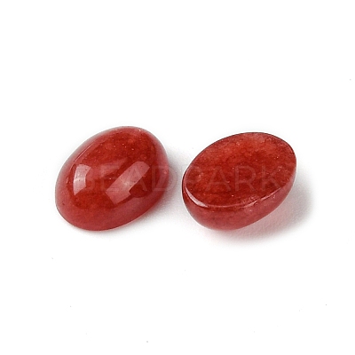 Natural White Jade Cabochons G-A094-01B-25-1