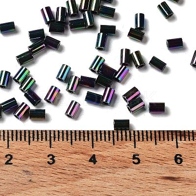 Glass Round Bugle Beads SEED-Z002-A-A01-1