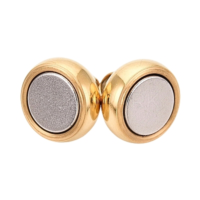 304 Stainless Steel Magnetic Clasps X-STAS-N127-04G-1