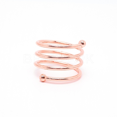 Iron Napkin Rings AJEW-WH0018-52RG-1