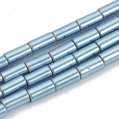 Electroplate Non-magnetic Synthetic Hematite Beads Strands G-T061-137A-1