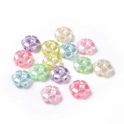 Imitation Pearl Acrylic Beads OACR-E013-23-1