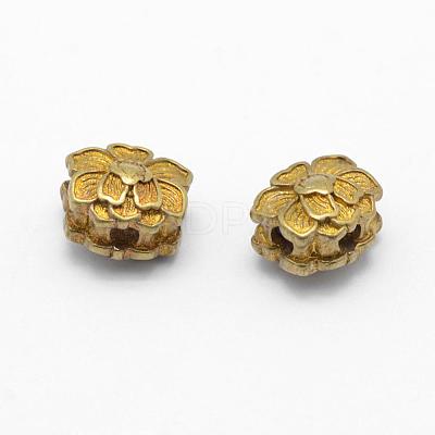Brass Beads KK-K185-41-RS-1