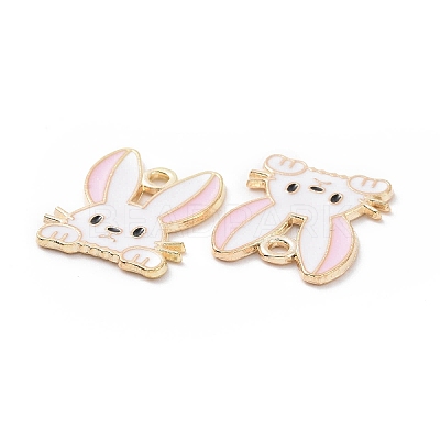 Alloy Enamel Pendants PALLOY-D015-08E-1