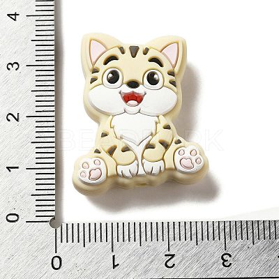 Cat Silicone Focal Beads SIL-B069-01B-1
