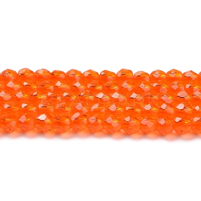 Transparent Glass Beads Strands LS-GLAA-H021-04-26-1