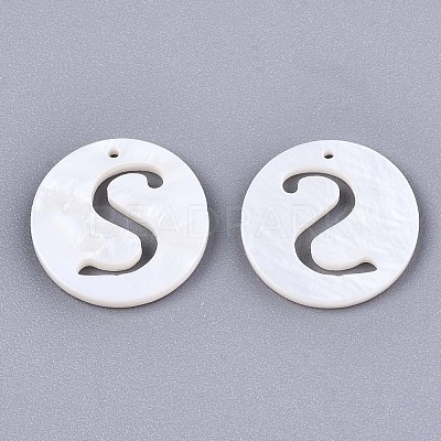 Natural Freshwater Shell Charms X-SHEL-S276-119S-1