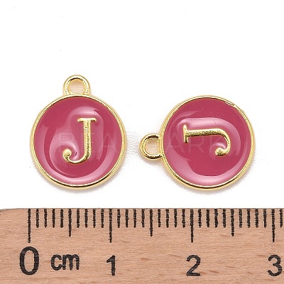 Golden Plated Alloy Enamel Charms LS-ENAM-S118-08J-1