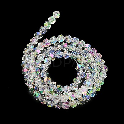 Electroplate Glass Beads EGLA-L018-B-AB04-1