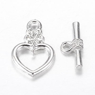 Alloy Toggle Clasps EA9137Y-NFS-1