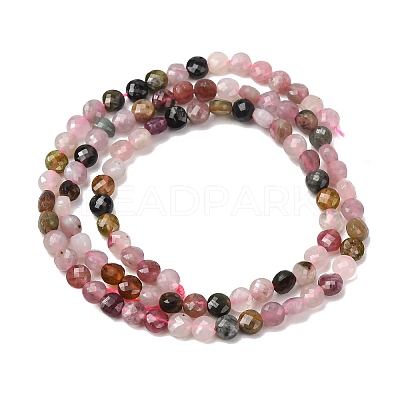 Natural Multicolor Tourmaline Beads Strands G-D110-F02-04-1