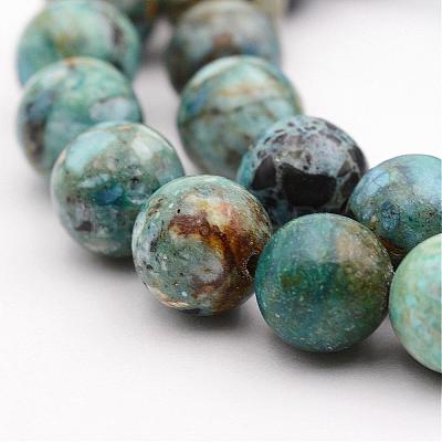 Natural Variscite Bead Strands G-P300-01-10mm-1