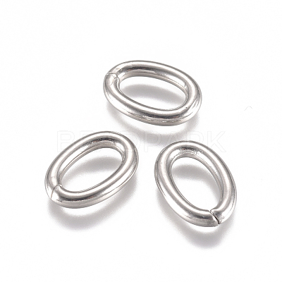 Tarnish Resistant 304 Stainless Steel Open Jump Rings STAS-L234-144F-1
