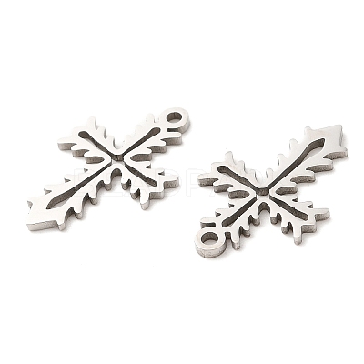 Non-Tarnish 316L Surgical Stainless Steel Pendants STAS-F297-04P-1