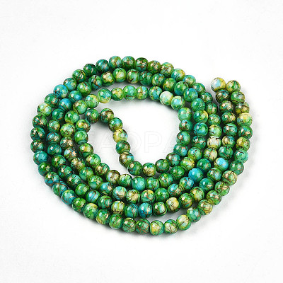 Baking Paint Glass Beads X1-DGLA-N003-6mm-B04-1