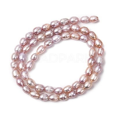 Natural Cultured Freshwater Pearl Beads Strands PEAR-F020-01A-1