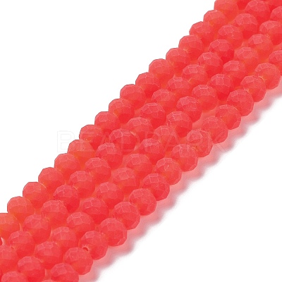 Transparent Glass Beads Strands X1-EGLA-A034-T8mm-MD01-1