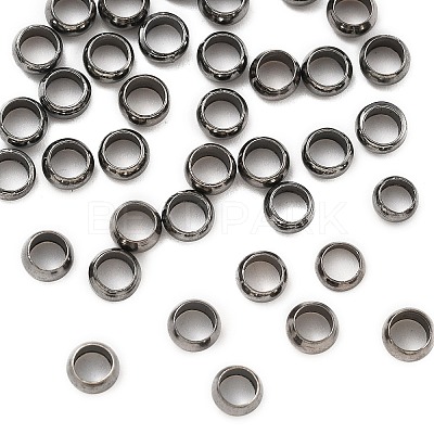 Brass Crimp Beads KK-S509-01EB-02-1