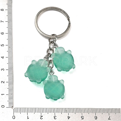 Tortoise Theme Gradient Color & Luminous Resin  Pendant Decoration KEYC-YW00154-02-1