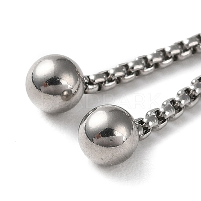 Non-Tarnish 304 Stainless Steel Adjustable Finger Ring Findings STAS-P328-06A-P-1
