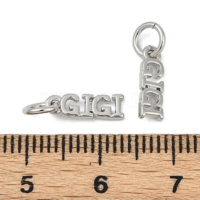 Brass Charms KK-S527-02P-B-1