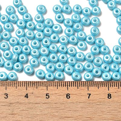 Baking Paint Luster Glass Seed Beads X1-SEED-B001-04A-03-1