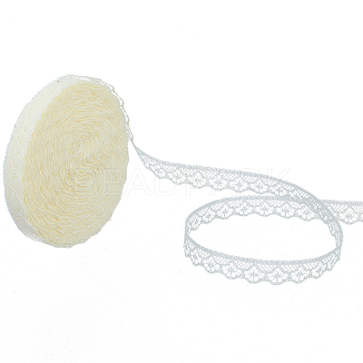 1 Roll Polyester Flower Lace Ribbon OCOR-CY0002-90-1