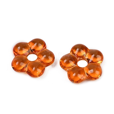 Transparent Glass Beads GLAA-F129-01-1
