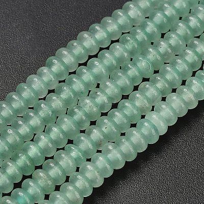 Natural Aventurine Beads Strands G-L635-A03-4x2mm-03-1
