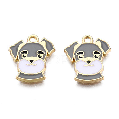 Alloy Enamel Pendants ENAM-S119-002D-1