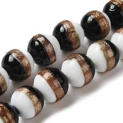 Lampwork Beads Strands LAMP-E036-07F-1