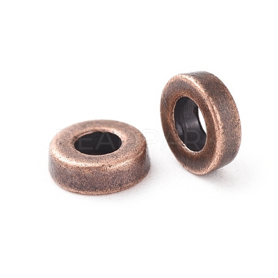 Tibetan Style Alloy Beads TIBEB-P002-07R-NR-1
