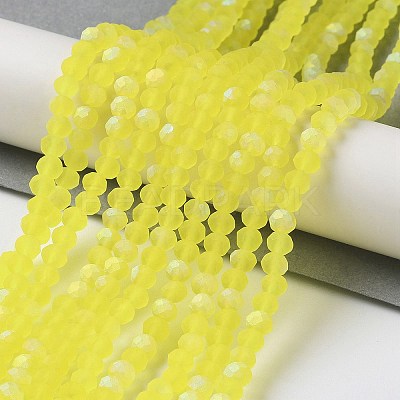 Transparent Glass Beads Strands EGLA-A044-T3mm-MB29-1