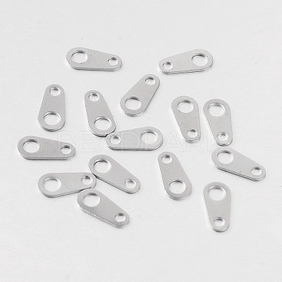 Tarnish Resistant 316 Surgical Stainless Steel Chain Tabs X-STAS-M254-03-1