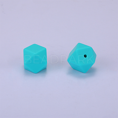 Hexagonal Silicone Beads SI-JX0020A-01-1