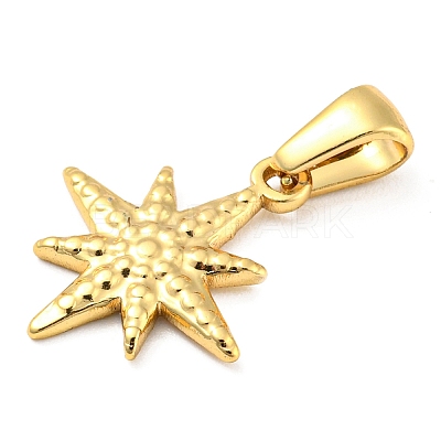 304 Stainless Steel Pendants STAS-E201-08G-1