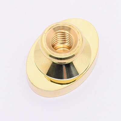 Blank Wax Seal Brass Stamp Head KK-WH0034-25LG-1