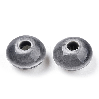 Handmade Porcelain Beads PORC-Q173-15x10mm-24-1