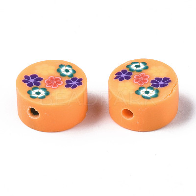 Handmade Polymer Clay Beads CLAY-N008-039H-1