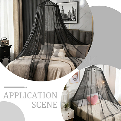 Polyester Gauze Bed Mosquito Net AJEW-WH0481-206A-1