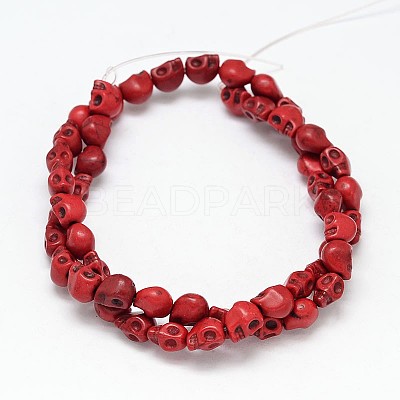 Dyed Synthetic Turquoise Bead Strands X-G-M145-06-B-1