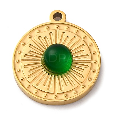304 Stainless Steel Pendants STAS-M105-08G-1