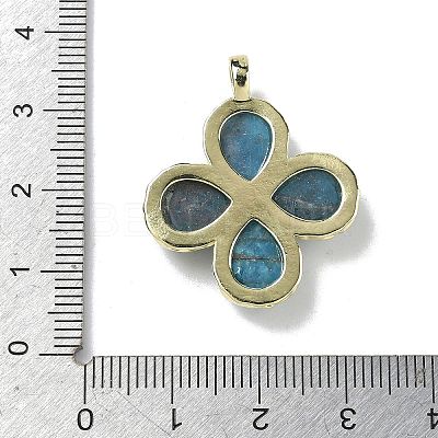 Natural Apatite Faceted Pendants G-A308-01G-08-1