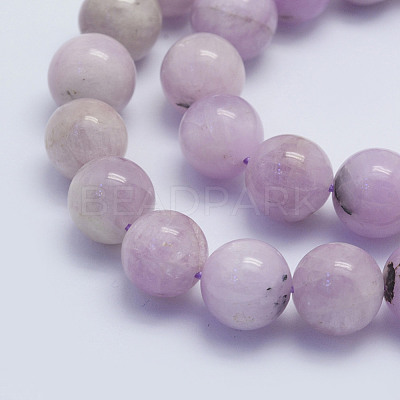 Natural Kunzite Beads Strands G-L478-11-10mm-1