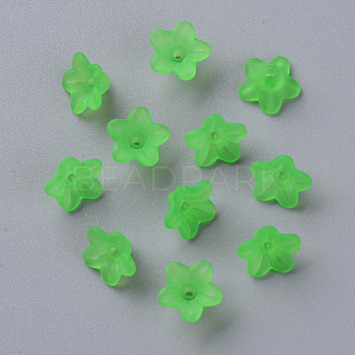Transparent Acrylic Beads X-PL554-13-1