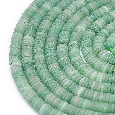 Natural Red Aventurine Beads Strands G-P575-B05-6x1mm-03-1