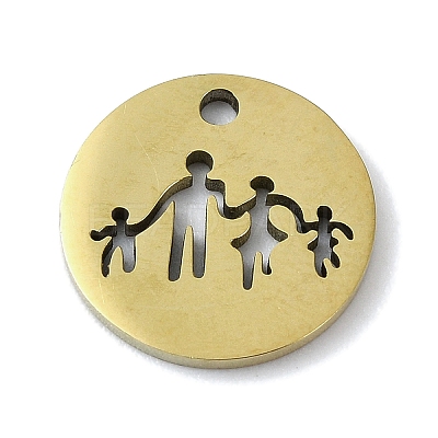 304 Stainless Steel Charms STAS-C097-35G-1