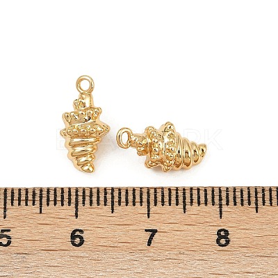 Ocean Theme Brass Charms KK-F902-07C-G-1