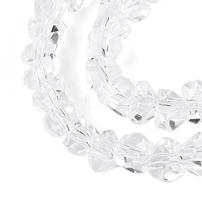 Transparent Glass Beads Strands X-GLAA-N018-4mm-09-1
