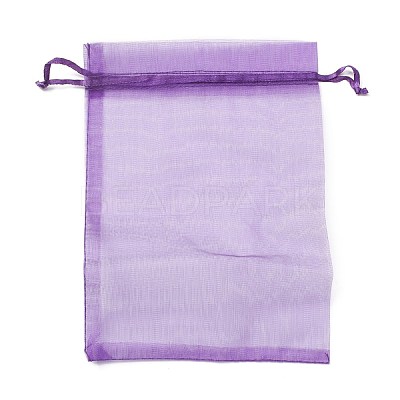 Organza Gift Bags with Drawstring OP-R016-13x18cm-20-1